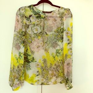 Zara Keyhole Blouse - Size Small